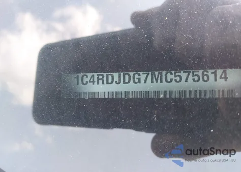 2021 Dodge Durango Gt Plus Awd from USA, damaged, VIN 1C4RDJDG7MC575614